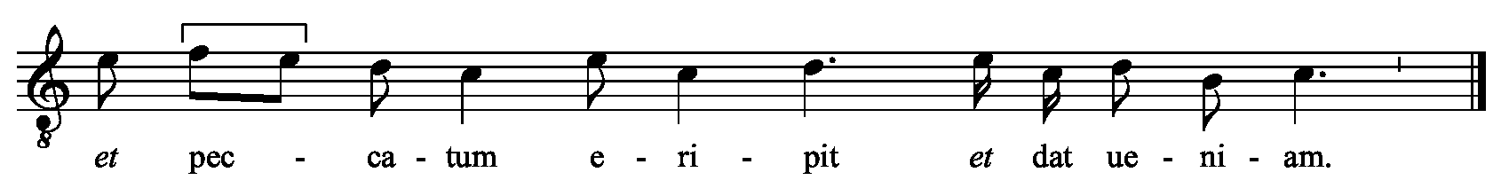 Refrain musical notation